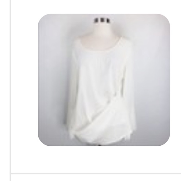 Soft Surroundings Tops - Soft Surroundings Drape Front Top L